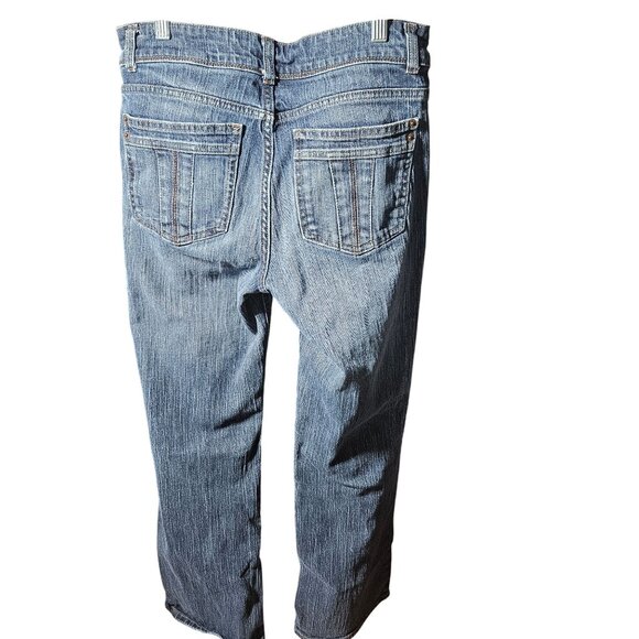 DKNY Jeans Womens Mid-Rise Bootcut Denim Jeans Size 10 Blue - Picture 4 of 5